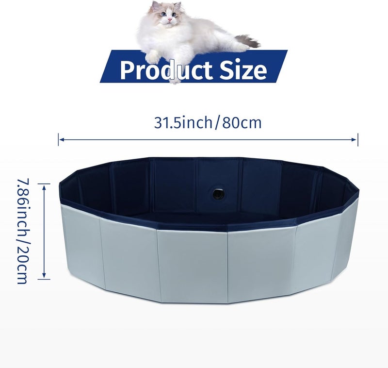 HALAGAS Cat Birthing Box,Whelping Box for Cats,Cat Birthing Nesting Boxs,Whelping Pool,Pet Birth Supplies,Foldable Cates Bath Pool,Convenient Storage, Easy to Clean，Can be Used Indoors or Outdoors - Image 2